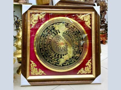 tranh trống đồng góc rơi đồng
