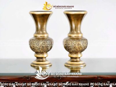 bình bông bằng đồng