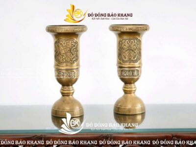 đôi ống hương bằng đồng