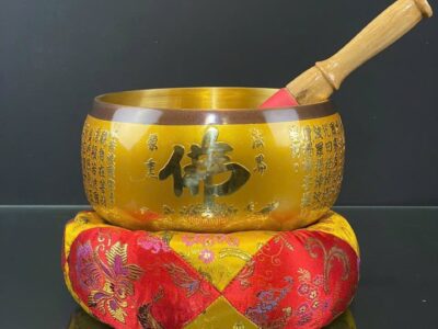 Chuông Bát Bằng Đồng Vàng Cỡ Nhỏ